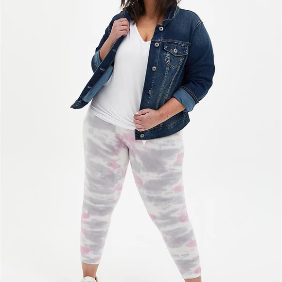 torrid Pants - 🆕Torrid Crop Premium Legging - Tie-Dye